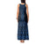 Kikorangi Maori Ta Moko Poutama Art Tank Maxi Dress