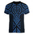 Kikorangi Maori Ta Moko Poutama Art Women V-Neck T-Shirt