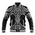 Ma Maori Ta Moko Poutama Art Baseball Jacket