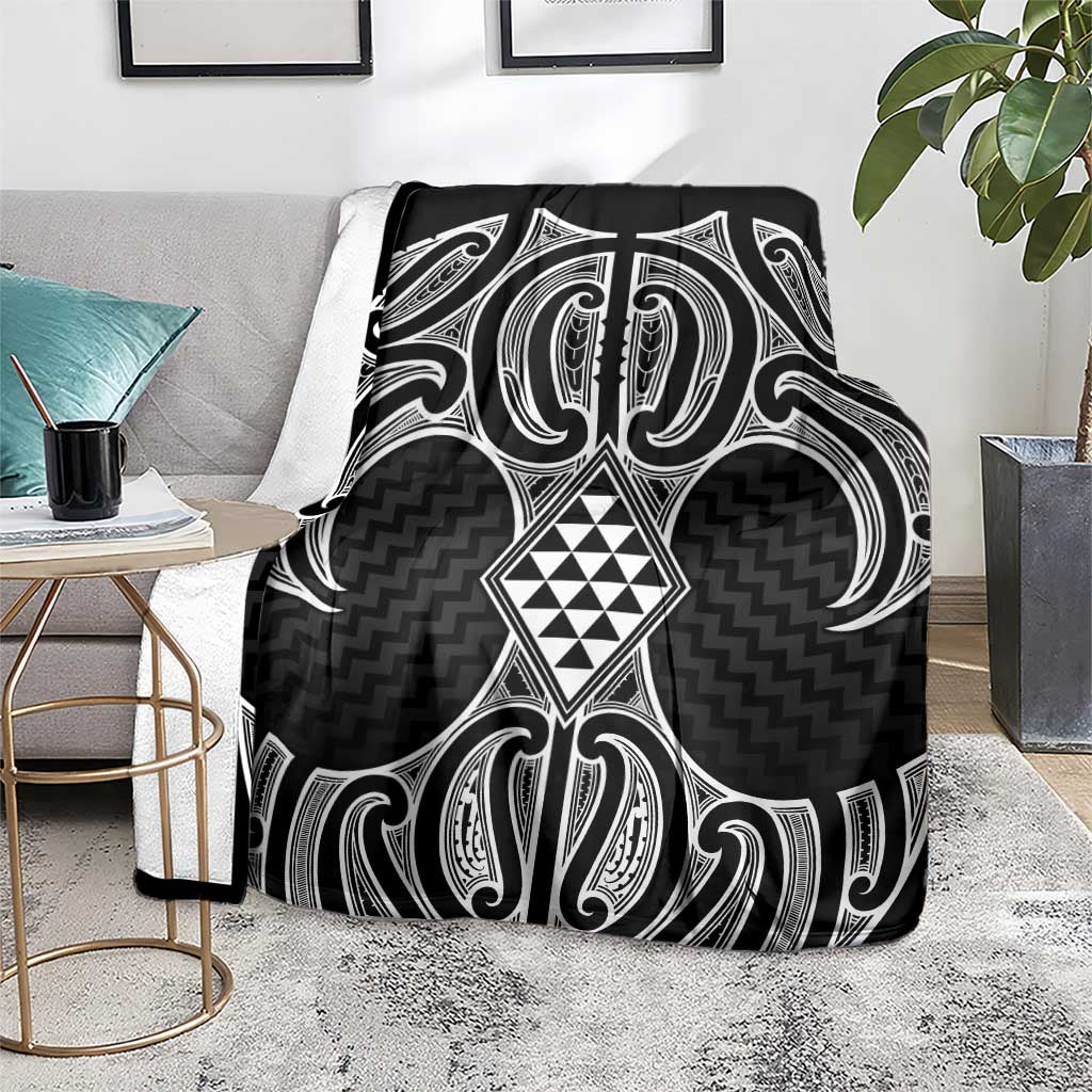 Ma Maori Ta Moko Poutama Art Blanket LT9 - Polynesian Pride