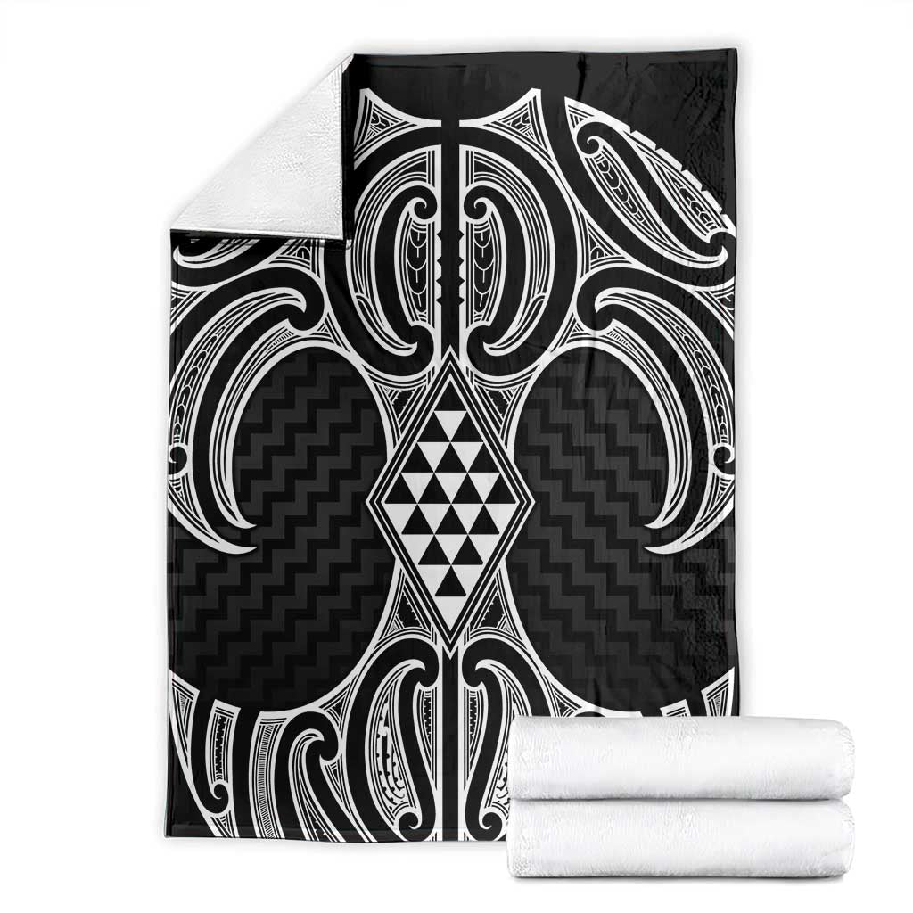 Ma Maori Ta Moko Poutama Art Blanket LT9 - Polynesian Pride