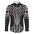Ma Maori Ta Moko Poutama Art Family Matching Puletasi and Hawaiian Shirt