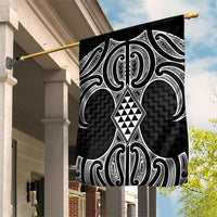 Ma Maori Ta Moko Poutama Art Garden Flag