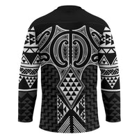Ma Maori Ta Moko Poutama Art Hockey Jersey - Polynesian Pride