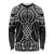 Ma Maori Ta Moko Poutama Art Long Sleeve Shirt