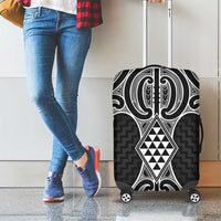 Ma Maori Ta Moko Poutama Art Luggage Cover