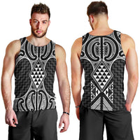 Ma Maori Ta Moko Poutama Art Men Tank Top LT9 - Polynesian Pride
