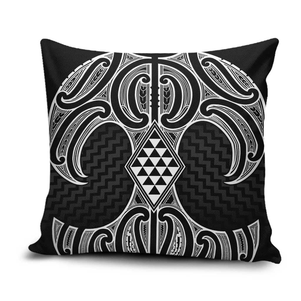 Ma Maori Ta Moko Poutama Art Pillow Cover - Polynesian Pride