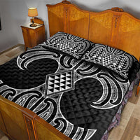 Ma Maori Ta Moko Poutama Art Quilt Bed Set LT9 - Polynesian Pride