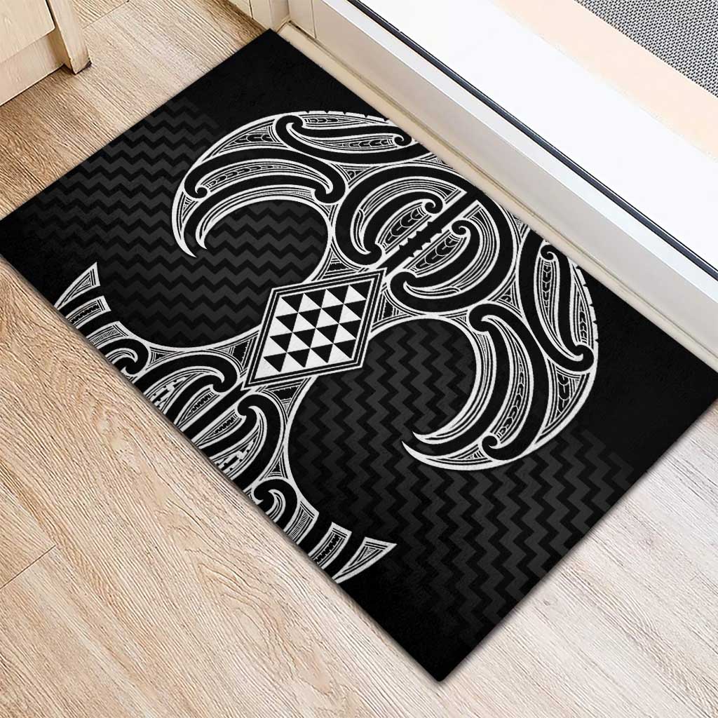 Ma Maori Ta Moko Poutama Art Rubber Doormat LT9 - Polynesian Pride