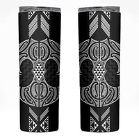 Ma Maori Ta Moko Poutama Art Skinny Tumbler