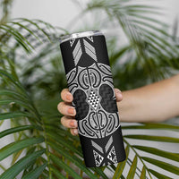 Ma Maori Ta Moko Poutama Art Skinny Tumbler