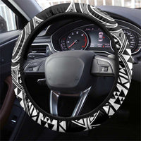 Ma Maori Ta Moko Poutama Art Steering Wheel Cover LT9 - Polynesian Pride