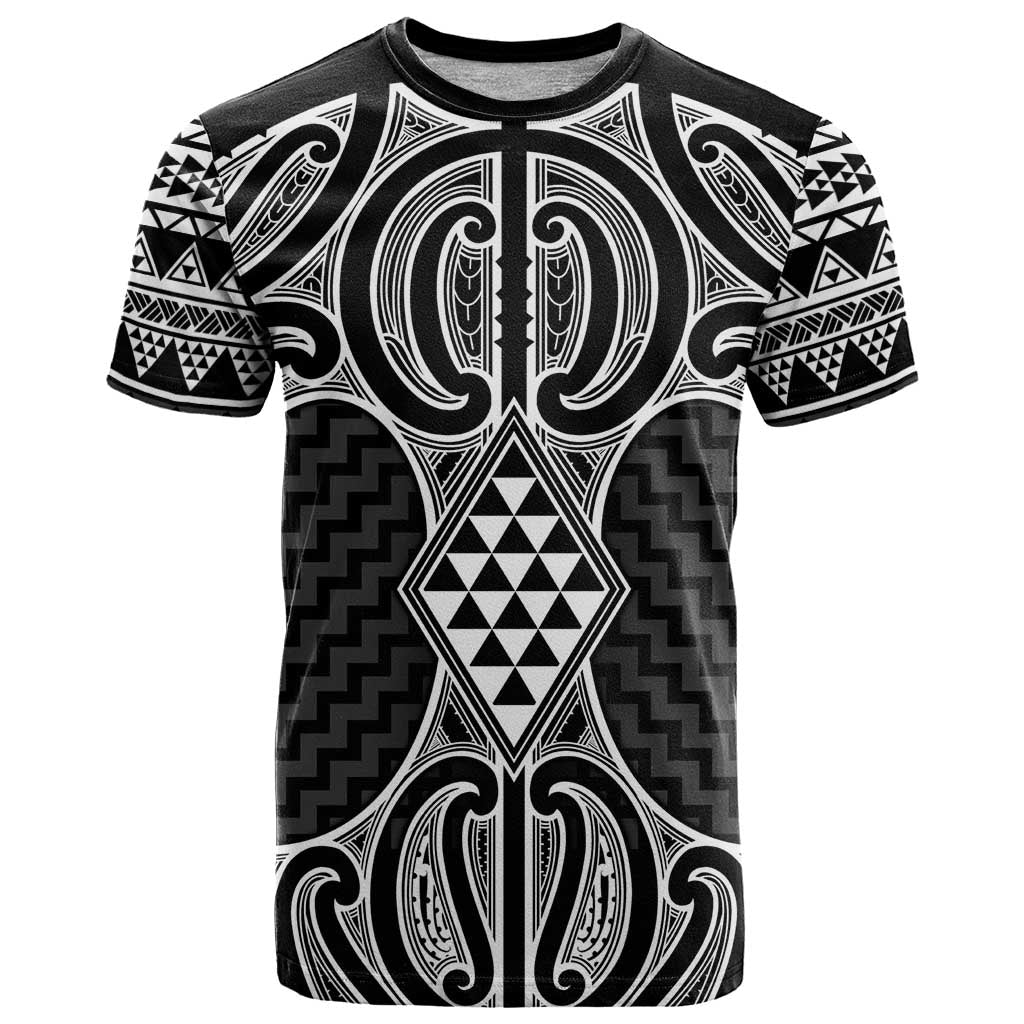 Ma Maori Ta Moko Poutama Art T Shirt