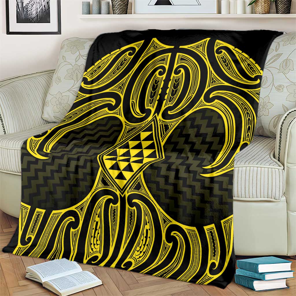 Mahi-dawg Maori Ta Moko Poutama Art Blanket LT9 - Polynesian Pride