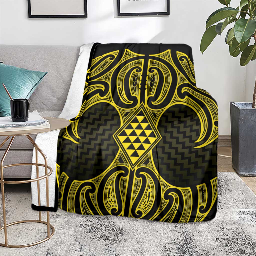Mahi-dawg Maori Ta Moko Poutama Art Blanket LT9 - Polynesian Pride