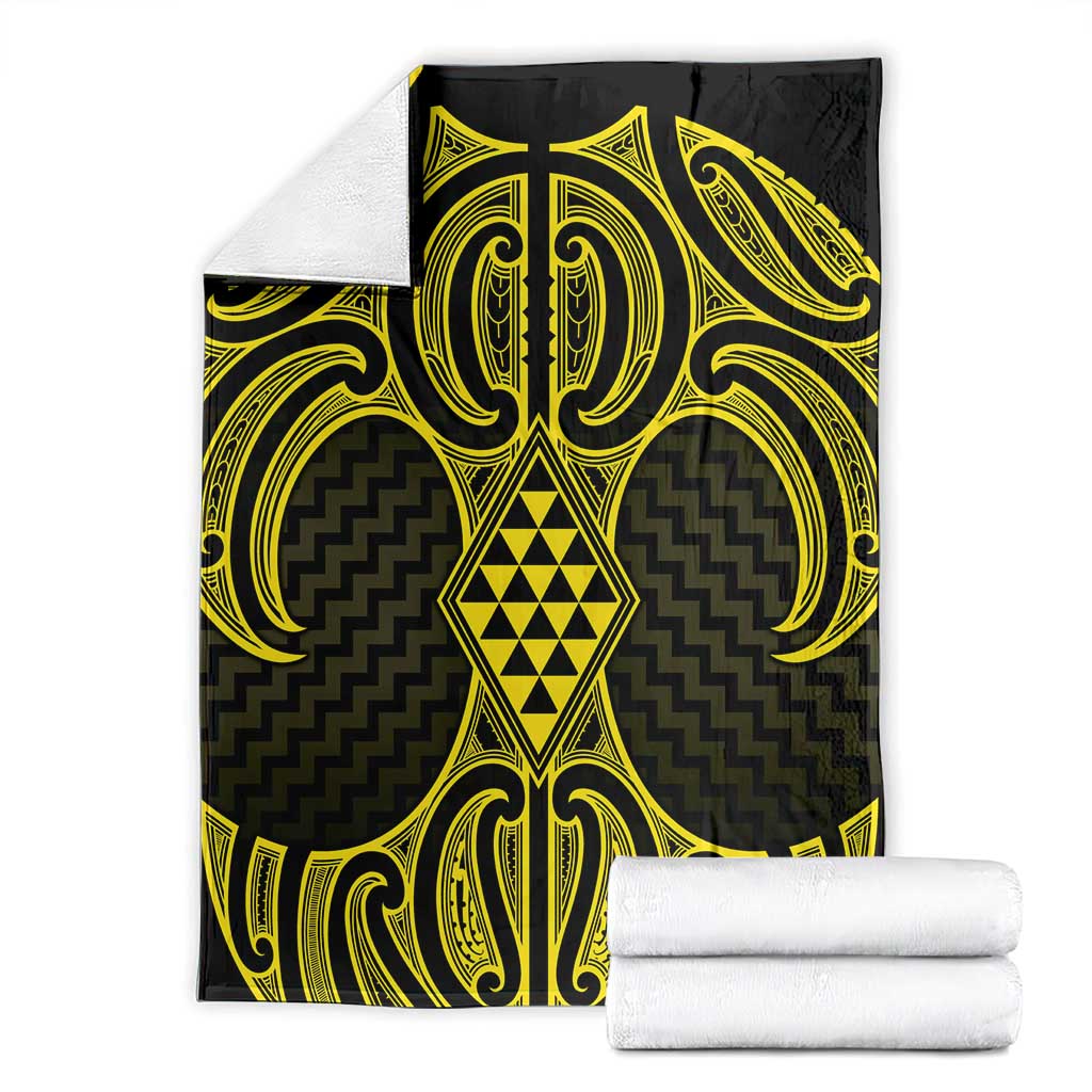 Mahi-dawg Maori Ta Moko Poutama Art Blanket LT9 - Polynesian Pride
