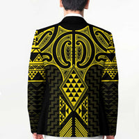 Mahi-dawg Maori Ta Moko Poutama Art Blazer - Polynesian Pride