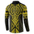 Mahi-dawg Maori Ta Moko Poutama Art Button Sweatshirt