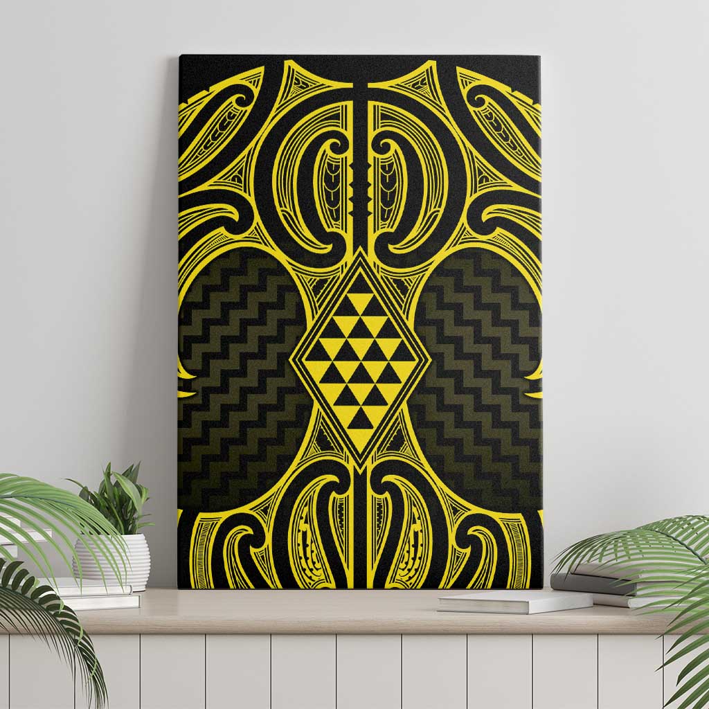 Mahi-dawg Maori Ta Moko Poutama Art Canvas Wall Art LT9 - Polynesian Pride