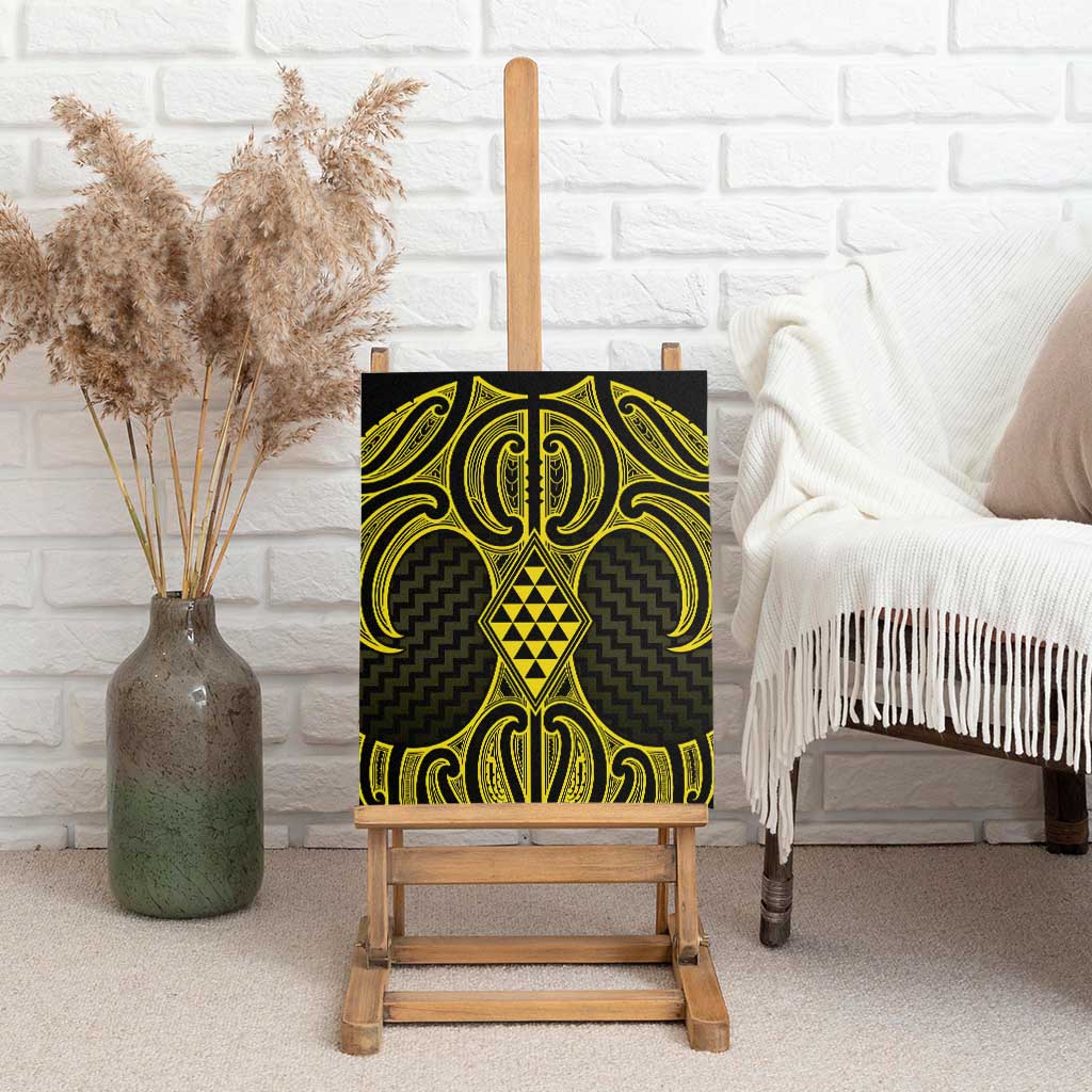 Mahi-dawg Maori Ta Moko Poutama Art Canvas Wall Art LT9 - Polynesian Pride