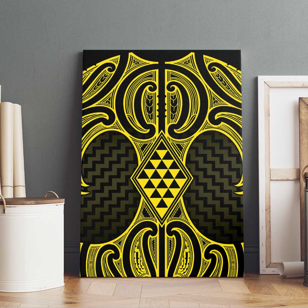 Mahi-dawg Maori Ta Moko Poutama Art Canvas Wall Art LT9 - Polynesian Pride