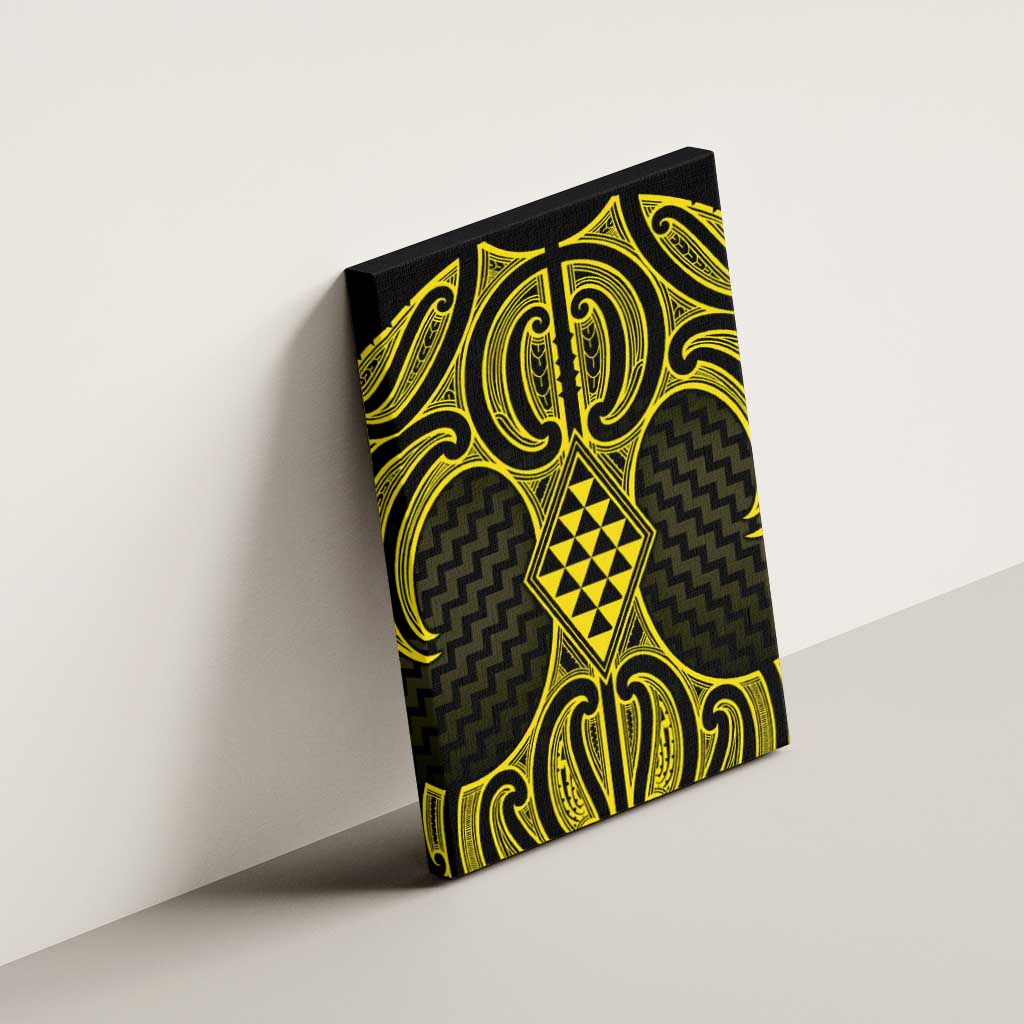 Mahi-dawg Maori Ta Moko Poutama Art Canvas Wall Art LT9 - Polynesian Pride