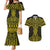 Mahi-dawg Maori Ta Moko Poutama Art Couples Matching Mermaid Dress and Hawaiian Shirt