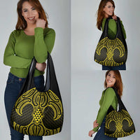 Mahi-dawg Maori Ta Moko Poutama Art Grocery Bag LT9 - Polynesian Pride