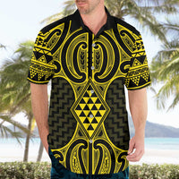 Mahi-dawg Maori Ta Moko Poutama Art Hawaiian Shirt LT9 - Polynesian Pride