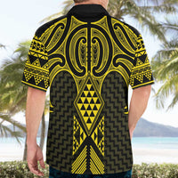 Mahi-dawg Maori Ta Moko Poutama Art Hawaiian Shirt LT9 - Polynesian Pride
