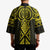 Mahi-dawg Maori Ta Moko Poutama Art Kimono - Polynesian Pride