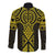 Mahi-dawg Maori Ta Moko Poutama Art Long Sleeve Button Shirt