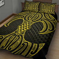 Mahi-dawg Maori Ta Moko Poutama Art Quilt Bed Set LT9 - Polynesian Pride