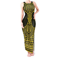 Mahi-dawg Maori Ta Moko Poutama Art Tank Maxi Dress