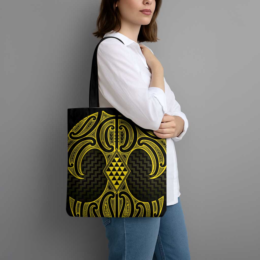 Mahi-dawg Maori Ta Moko Poutama Art Tote Bag - Polynesian Pride