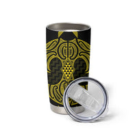 Mahi-dawg Maori Ta Moko Poutama Art Tumbler Cup