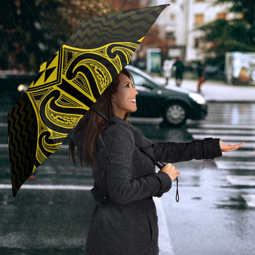 Mahi-dawg Maori Ta Moko Poutama Art Umbrella - Polynesian Pride