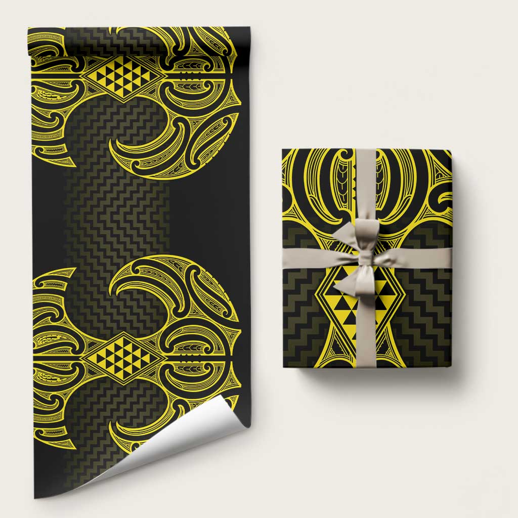 Mahi-dawg Maori Ta Moko Poutama Art Wrapping Paper - Polynesian Pride