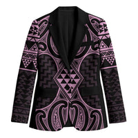 Mawhero Maori Ta Moko Poutama Art Blazer - Polynesian Pride