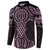 Mawhero Maori Ta Moko Poutama Art Button Sweatshirt