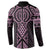 Mawhero Maori Ta Moko Poutama Art Button Sweatshirt