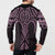 Mawhero Maori Ta Moko Poutama Art Button Sweatshirt