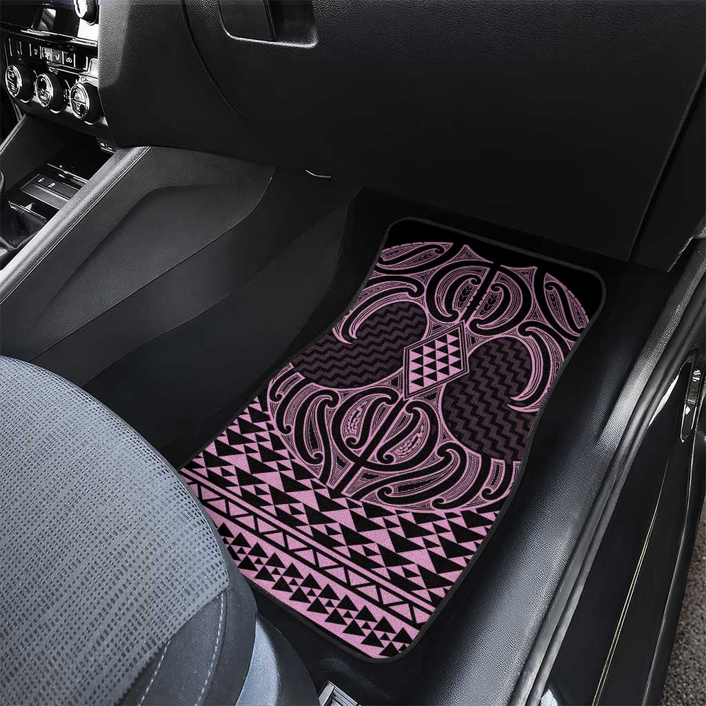Mawhero Maori Ta Moko Poutama Art Car Mats LT9 - Polynesian Pride