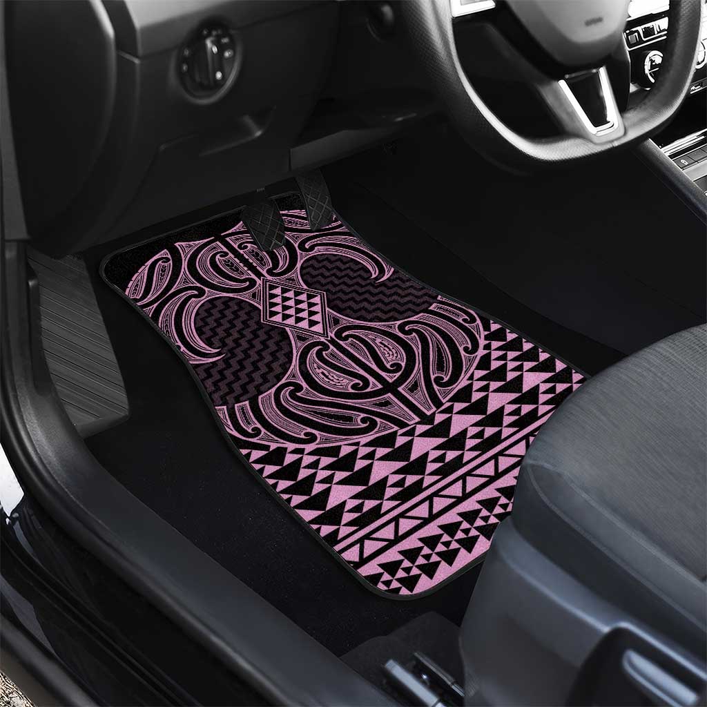 Mawhero Maori Ta Moko Poutama Art Car Mats LT9 - Polynesian Pride
