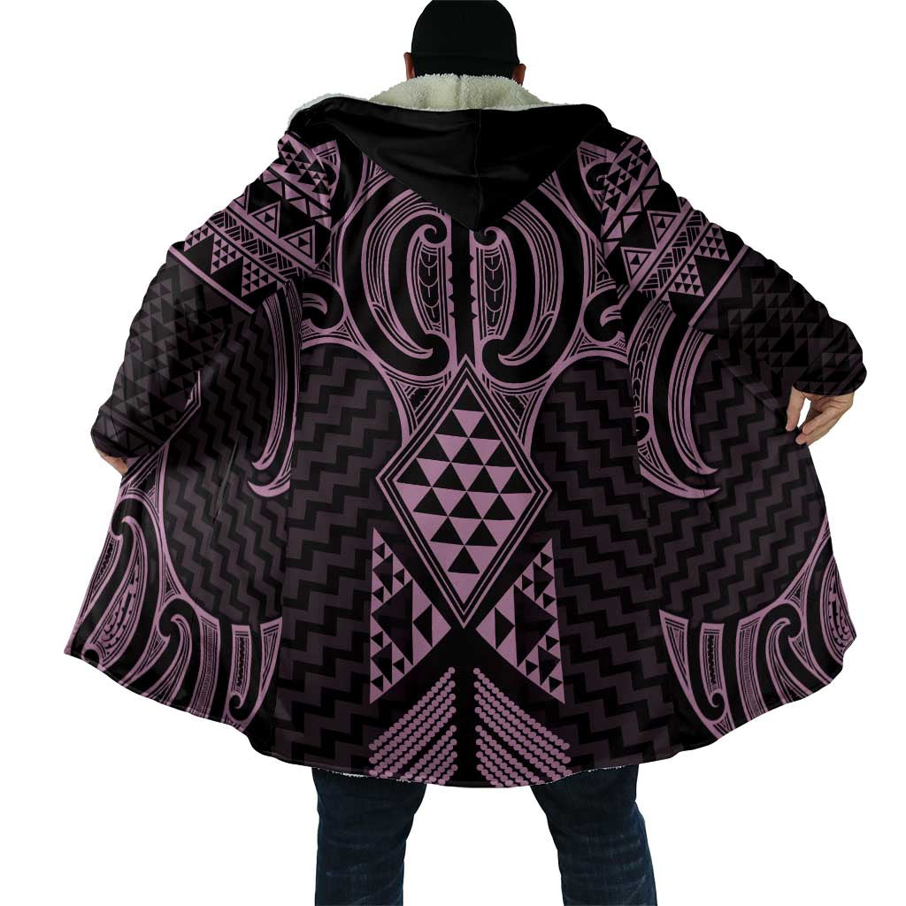 Mawhero Maori Ta Moko Poutama Art Cloak - Polynesian Pride