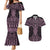 Mawhero Maori Ta Moko Poutama Art Couples Matching Mermaid Dress and Hawaiian Shirt