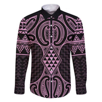 Mawhero Maori Ta Moko Poutama Art Family Matching Mermaid Dress and Hawaiian Shirt