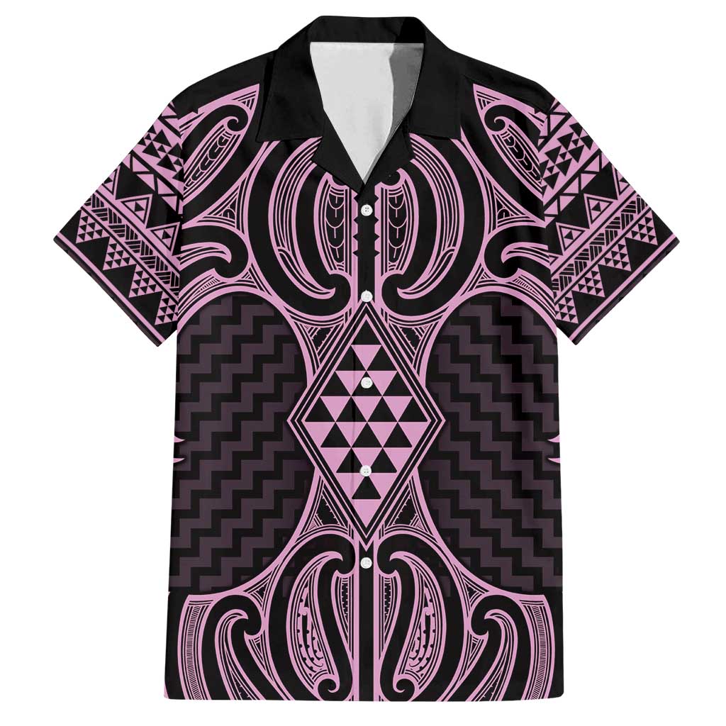 Mawhero Maori Ta Moko Poutama Art Family Matching Puletasi and Hawaiian Shirt