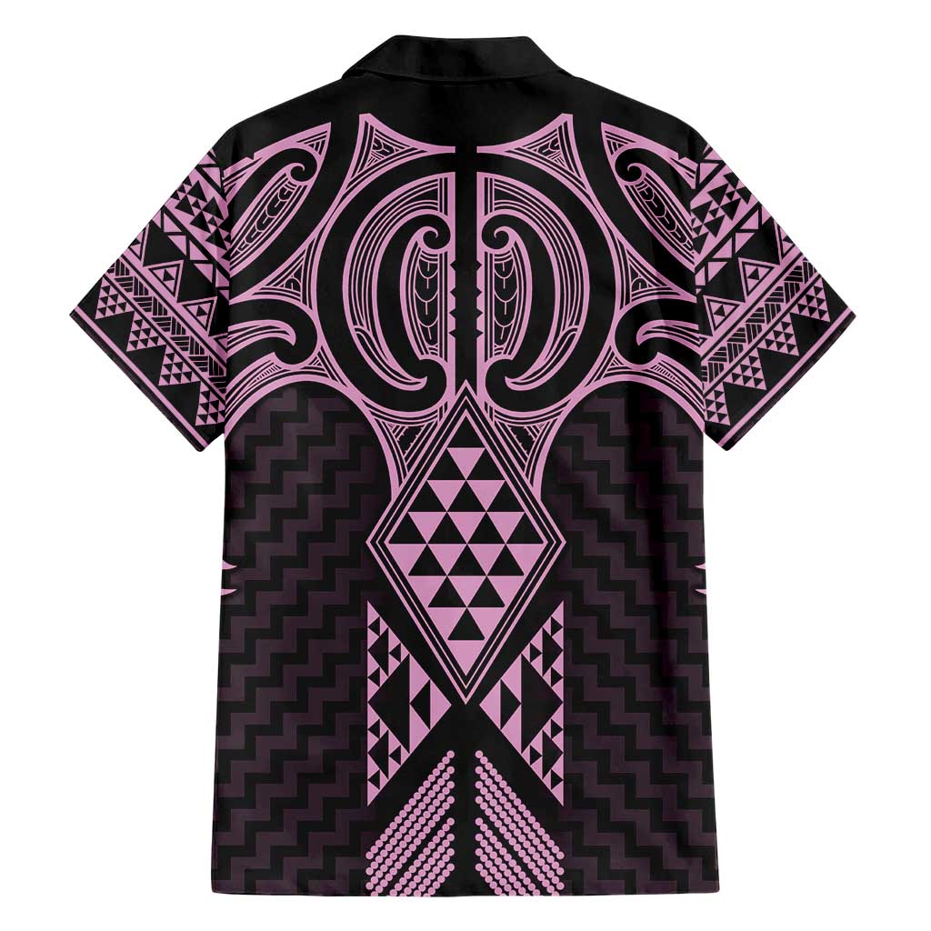 Mawhero Maori Ta Moko Poutama Art Hawaiian Shirt LT9 - Polynesian Pride